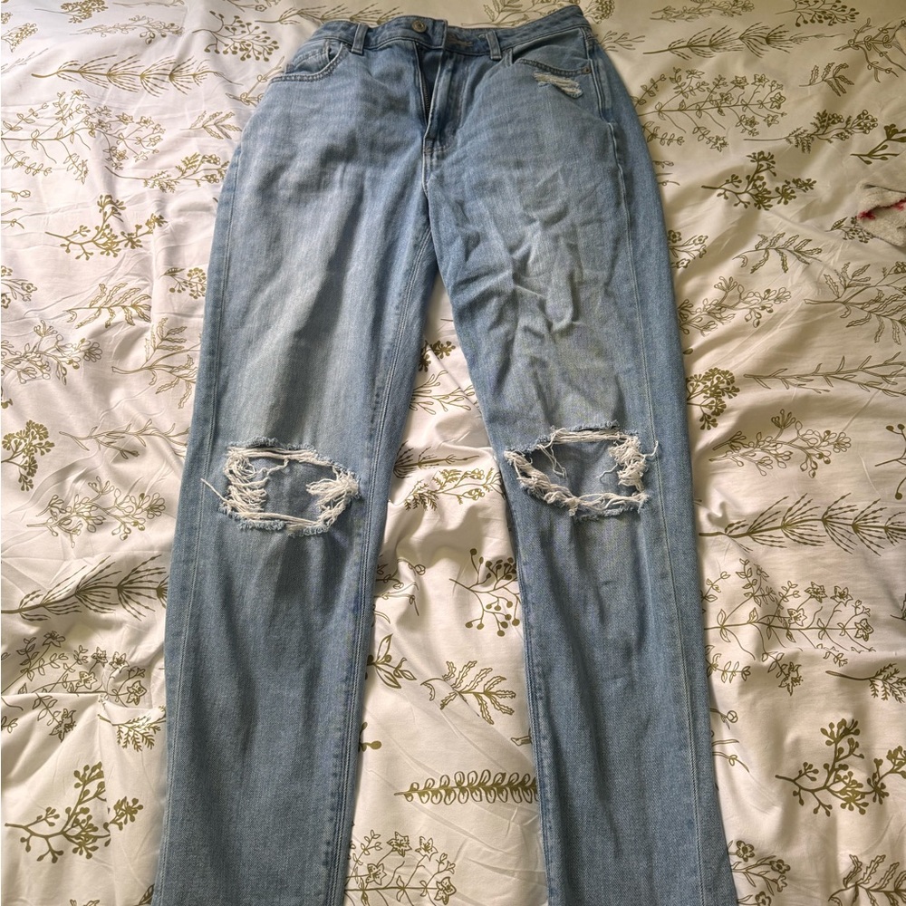 American Eagle Outfitters Blue Straight Leg Jeans